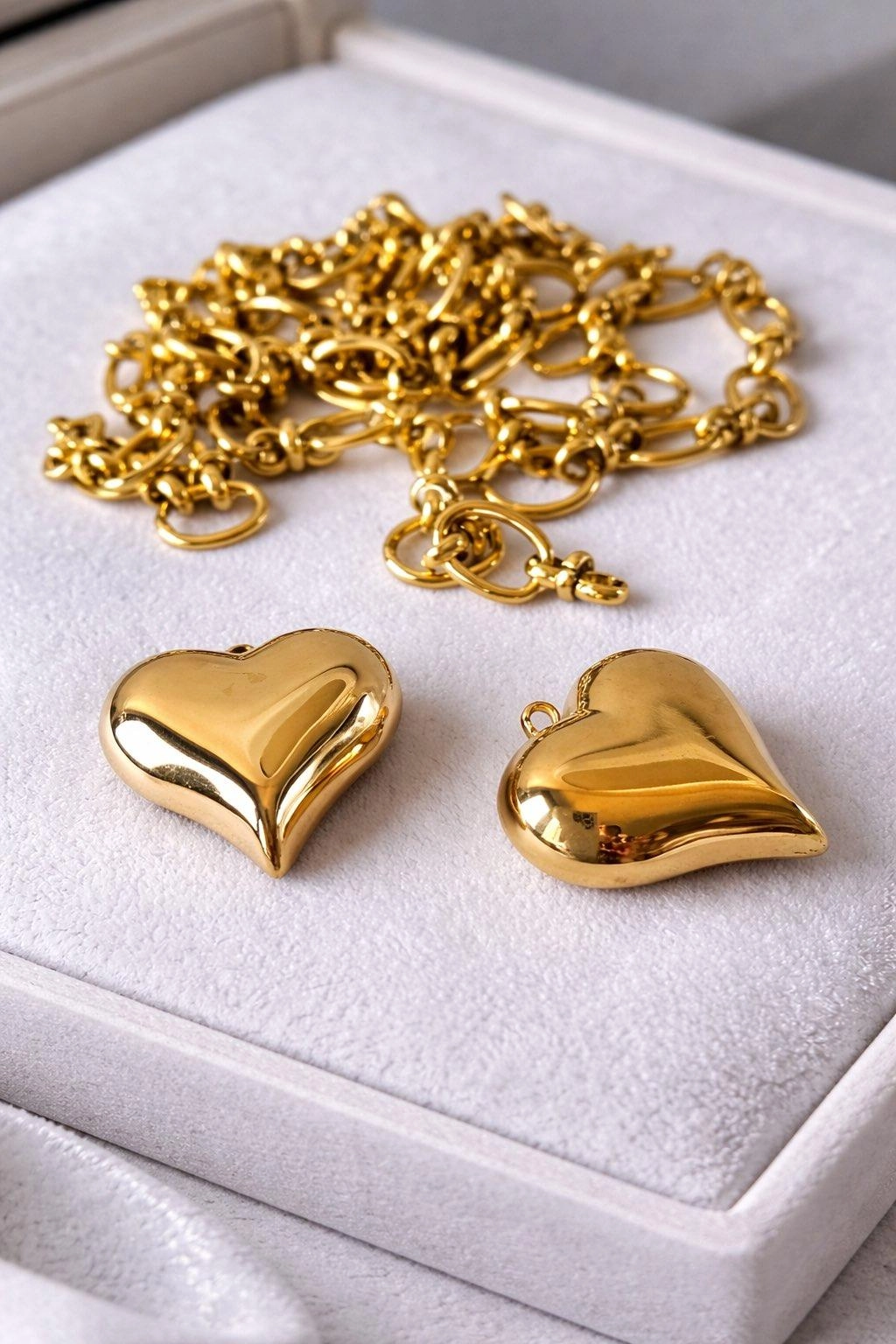 Pulsera Eslabones y Corazón - Imagen 2