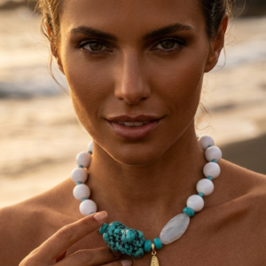 Collar “Starfish Turquoise” con Estrella de Mar